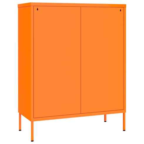 Lady Jillian -  Drawer Cabinet Orange 80x35x101,5 cm Steel